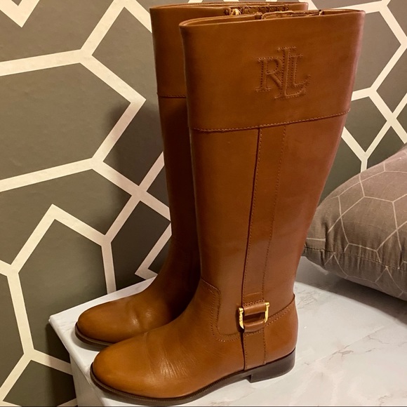 Lauren Ralph Lauren Bernadine Riding Boots - Picture 2 of 6